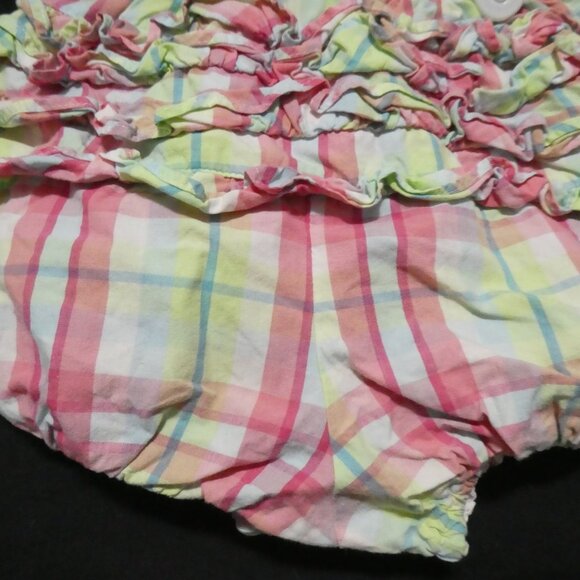 GYMBOREE | size 3T | Plaid Bloomers With Ruffle Back | 100% Cotton | NWOT - Picture 13 of 14